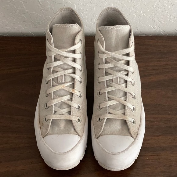Converse All Star Chuck Taylor Platform Chunky Lug Sole Hi-Top Retro‎ Womens 8 - Picture 9 of 11